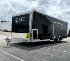 Enclosed Trailers / Enclosed ATC Car Trailer 2026 24ft. Aluminum ROM 450 w/Large Escape Door & LifeTrac 6106 - Image 1