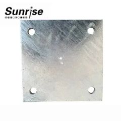 Building Curtain Wall Accessories Embedded Steel Plate Embedded Plate with Four Holes - Image 3