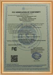 FCC-IP68-LED Underwater Light certificate from Shenzhen Huaxia Lighting Co., Limited