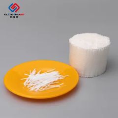 Synthetic Cripmed Polypropylene Fiber Grey Polypropylene PP Fiber - Image 2
