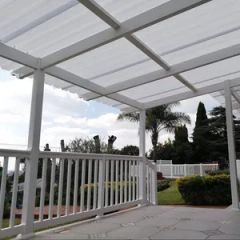 Waterproof PVC Deck Railing/ PVC Handrail Spiral Stairs/Vinyl Railing - Image 6