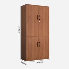 Steel Storage Glass Door Furniture China Factory Office Equipment Metal Filing Cabinet Wardrobe 4 Doors - Image 4