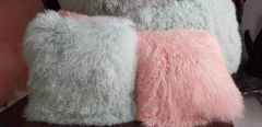 Unique Tibetan Skin Fabric Cushion - Image 5