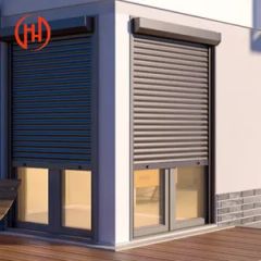 Aluminium Security Rolling Window Roll up Door Wind Proof Roller Shutter - Image 4