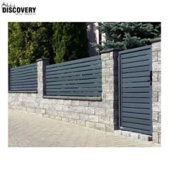 Aluminum Rot Proof Contemporary Style Fence for Commercial Area - Shandong Discovery Metal Products Co., Ltd.