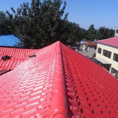 ASA 4 Layers PVC Synthetic Resin Roof Tile Shape Plain Type S Tiles Trademark YQS Origin Jiangsu Color Brick Red HS Code - Image 6