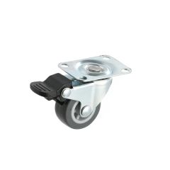 25mm Swivel Plate TPR Furniture Casters Material TPR Condition New HS Code 87168000 Size 25/30/38/50mm Finish Zinc - Image 2