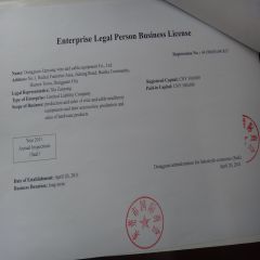 GEMYOUNG BUSINESS LICENSE certificate from Dongguan HOOHA electrical machinery company Limited