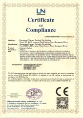 CE media converter certificate from Dongguan Phynam Comtech Co., Ltd.