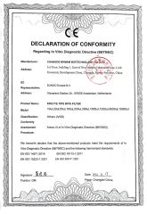 CE certificate from Hunan BKMAM International Trade Co., Ltd.