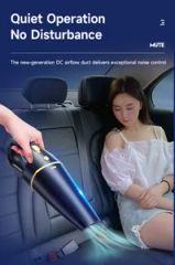 Compact Car Vacuum Cleaner with Powerful Suction for Easy Cleaning - Image 4
