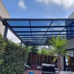 Custom Polycarbonate Outdoor Canopy for Retractable Roof and Patio Awning - Image 3