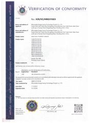 CE certificate from Willvic (Nanjing) International Trade Co., Ltd.