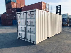 20ft Shipping Container One Trip New White Steel Cargo Storage Container for Sale - Image 4