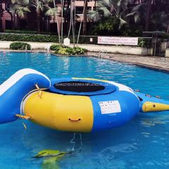 Bouncia Inflatable Water Game Water Trampoline Combo with Slide for Pool - GUANGZHOU BOUNCIA INFLATABLES LIMITED