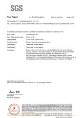 CAN18 certificate from SW Adhesive Tape Co., Ltd