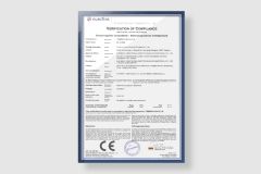 Verification of Compliance certificate from Chongqing Blue Jay Technology Co., Ltd