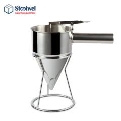 Multi Purpose Stainless Steel Cone Cake Batter Dispenser Pour Funnel - Steelwel Co., Limited