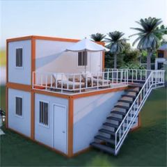 Modular 20 40 Feet Movable Prefabricated Flat Pack China Prefab Houses Tiny House Booth Shop Prefab Container House - Weifang Zontop Prefab Steel Structure Co., Ltd.