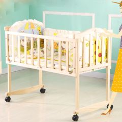 Easy Assemble Functional Convertible Baby Rocker Bed Crib - Image 2