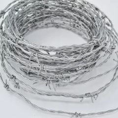 Hsj High Quality Roll Barbed Wire Razor Barbed Galvanized Wire for Farm Fence - Image 5