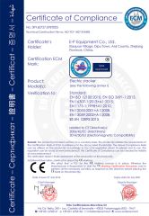 CE certificate of Electric stacker certificate of ZHEJIANG EP EQUIPMENT IMP. & EXP. CO., LTD. – certificate photo, supplier certificates section