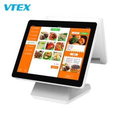 Touch Equipment Portable Business Software Dual Screen Cash Register Machine - Image 1