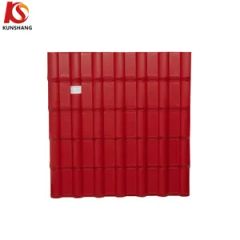 Environmentally Friendly Spanish PVC Roof Tile Teja Fire Proof UPVC Corrugated Plastic Sheet for Outdoor Use - KUNSHANG INTERNATIONAL CO., LTD.