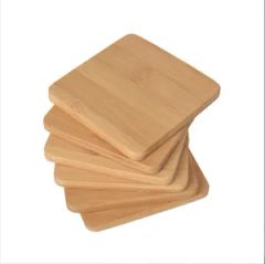 BTC7979 Bamboo Coasters 90mm Natural Polished 1Set/Bag Style Simple Diameter 90mm Origin Nanping Trademark LEXDO Model NO. BTC-7979 - Image 1