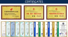 Certificates certificate from Zhejiang Deerxn Technology Co., Ltd