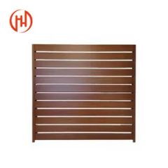 Metal Concealled Slats Privacy Screen Horizontal Slats Louver Fences Steel Fence Panel Garden Fencing Aluminum Slat Fence - Image 2