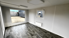 24ft x 10ft Site Office / Marketing Suite – Portable Office, Sales Cabin & Showroom - Image 2