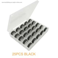 25PCS Prewound Bobbin & Sewing Thread for Embroidery &Sewing Machine - Image 2