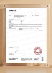 PE FDA certificate of Belpack (Shanghai) Packaging Co., Ltd. – certificate photo, supplier certificates section