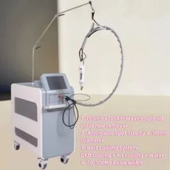 755nm Alexandrite Laser 1064nm Long Pulse ND YAG Laser Hair Removal Machine K755 - Beijing Keylaser Sci-Tech Co., Ltd.