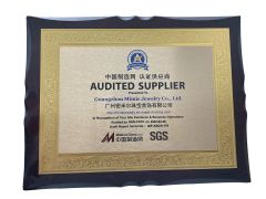 SGS certificate certificate from Guangzhou Mimier Jewelry, Co, Ltd.