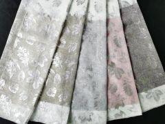 Home Textile Foil Style Linen Looks Curtain - Image 3