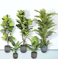 Artificial Real Touch Potted Plants Sets - Image 1
