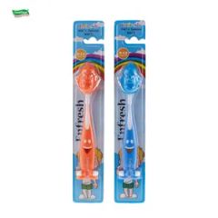 Smiling Style Kids Teeth Brushes with Dust Cover Children Toothbrush - Image 1