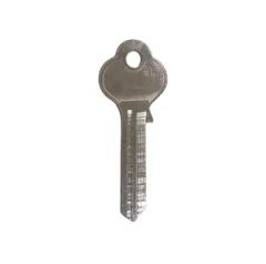 Universal Locksmith Tool Security Door Gl7 Type Aluminum Key Blank - Image 1