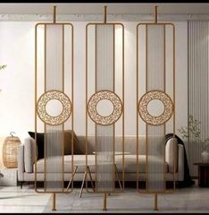 Stainless Steel Pvd Collar Partitions Usage Interior design Coating Film Type PVD Material Stainless steel Color GOLD, ROSE GOLD, - Image 4