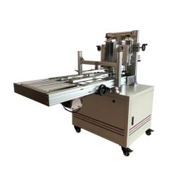 Carton Sealer Gluing Machine Paper Box Tissue Paper Boxes Hotmelt Glue Packing Machine Hot Melt Glue Box Packing Machine/ Paper Box Gluing Sealing Machine - Image 2