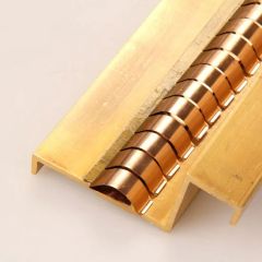 Electrical Copper Extruded Copper Profiles Shape T Width 12mm Brand Povos Height 22mm Color Green Origin China Condition - Image 2