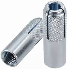 Dropin Bullet Anchor Fastener Shape Round Color Silver Surface Finishing - Image 1