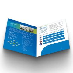 Custom Paper Folder with Pockets Dividers A4 Archiving Files Organizer Envelope Folders - Image 3