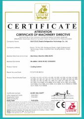 CE certificate from EUROLINK (Tianjin) Automation Technology Co., Ltd