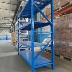 CE Racking Adjustable Shelf Racks Warehouse Storage Medium Duty Metal Shelves for Storage - Image 4