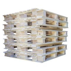 High Quality EPAL Wood Pallets Heat Treated for Export Logistics Warehousing and Bulk Supply - Image 2