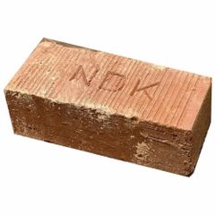 Clay Wire Cut Brick, 9x4inch Color Red Brand NDK Size 9x4inch Material Clay Shape Rectangular Thickness(mm) 13mm Usage/Application Side - Manu Brick Works