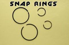 Snap Rings Material Metal End Design Open Ends Flexibility Semi-flexible Dimension Accuracy Accurate Corrosion Resistance Corrosion - Image 1